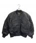 waiper（ワイパー）の古着「MA-1ジャケット」｜ブラック