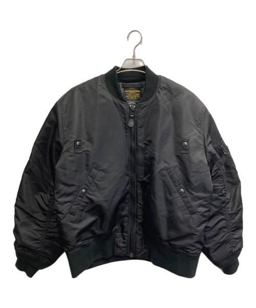 waiper（ワイパー）waiper (ワイパー) MA-1ジャケット ブラック サイズ:XLの古着・服飾アイテム