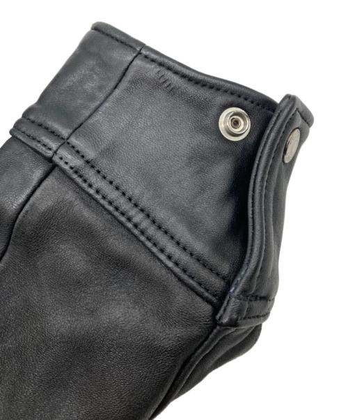 Schott（ショット）Schott (ショット) LEATHER TRACKER JACKET ブラック サイズ:Mの古着・服飾アイテム