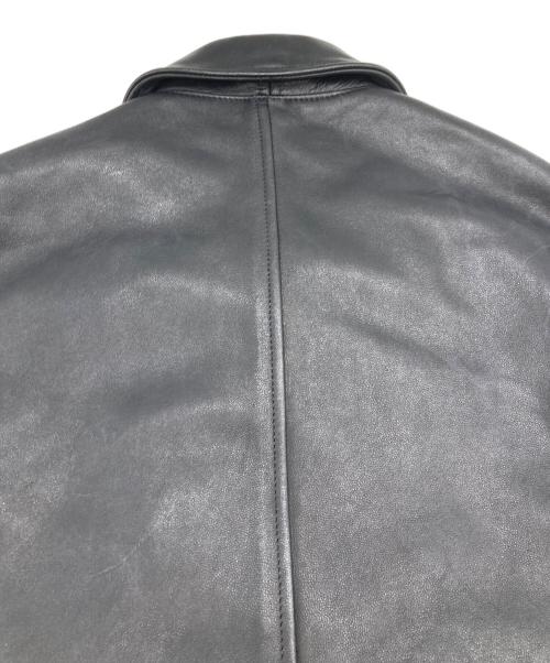 Schott（ショット）Schott (ショット) LEATHER TRACKER JACKET ブラック サイズ:Sの古着・服飾アイテム