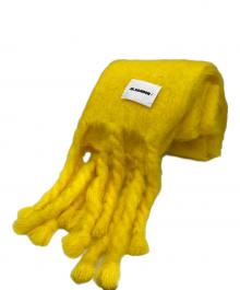 JIL SANDER（ジルサンダー）の古着「モヘア混マフラー　J47TE0012 J40041」｜イエロー