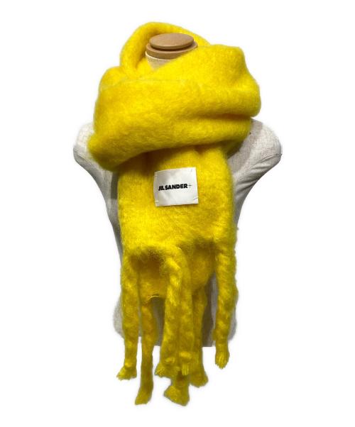 JIL SANDER（ジルサンダー）JIL SANDER (ジルサンダー) モヘア混マフラー　J47TE0012 J40041 イエローの古着・服飾アイテム