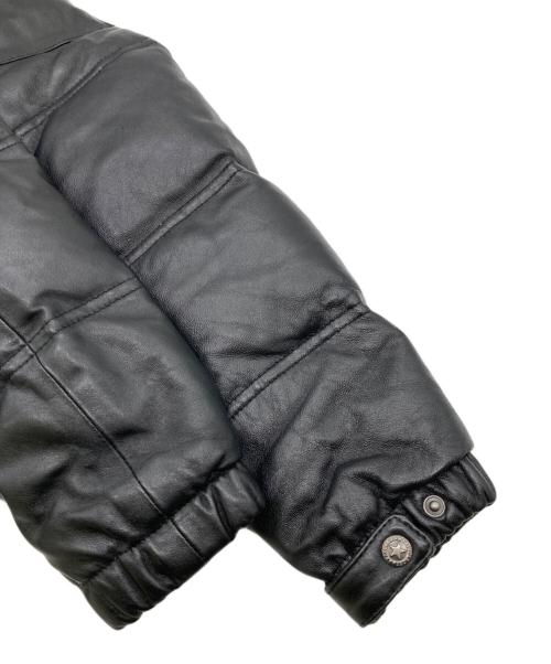 JACKROSE（ジャックローズ）JACKROSE (ジャックローズ) レザーダウンジャケット ブラック サイズ:3の古着・服飾アイテム