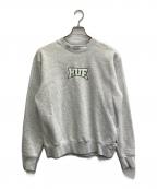 HUFハフ）の古着「HOME TEAM CREWNECK」｜グレー
