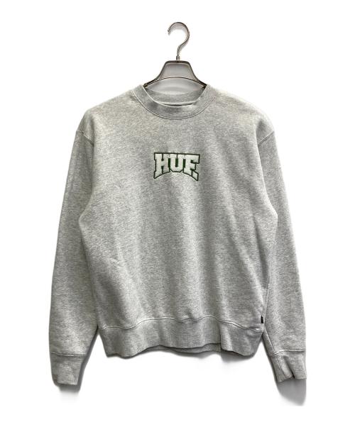 HUF（ハフ）HUF (ハフ) HOME TEAM CREWNECK グレー サイズ:Sの古着・服飾アイテム