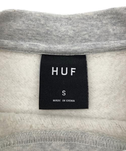 HUF（ハフ）HUF (ハフ) HOME TEAM CREWNECK グレー サイズ:Sの古着・服飾アイテム