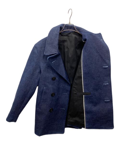 NAVAL CLOTHING FACTORY（ナバル クロージングファクトリー）NAVAL CLOTHING FACTORY (ナバル クロージングファクトリー) デニムPコート インディゴ サイズ:38の古着・服飾アイテム