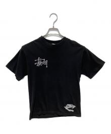 stussy（ステューシー）の古着「プリントTシャツ」｜ブラック