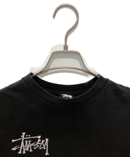 stussy（ステューシー）stussy (ステューシー) プリントTシャツ ブラック サイズ:Ｓの古着・服飾アイテム