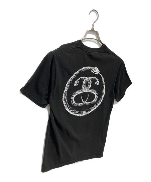 stussy（ステューシー）stussy (ステューシー) プリントTシャツ ブラック サイズ:Ｓの古着・服飾アイテム