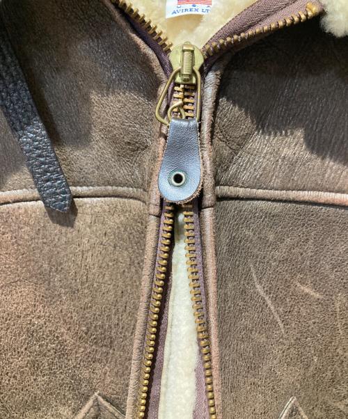 AVIREX（アヴィレックス）AVIREX (アヴィレックス) B-6 ミリタリージャケット ブラウン サイズ:40の古着・服飾アイテム