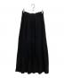MUSE de Deuxieme Classe (ミューズ ドゥーズィエム クラス) SHAKA ロングスカート ブラック サイズ:38：8000円