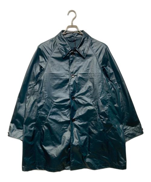 YOKE（ヨーク）YOKE (ヨーク) LEATHER-LIKE CAR COAT ディープグリーン サイズ:2の古着・服飾アイテム
