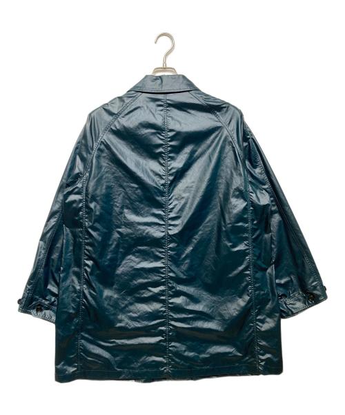 YOKE（ヨーク）YOKE (ヨーク) LEATHER-LIKE CAR COAT ディープグリーン サイズ:2の古着・服飾アイテム