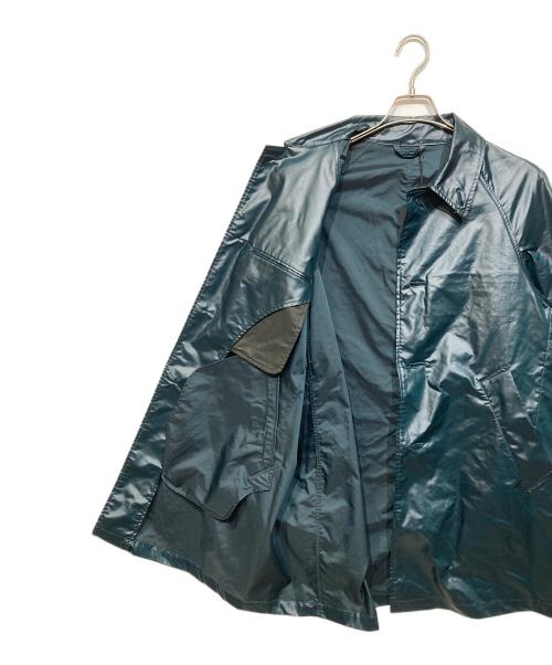 YOKE（ヨーク）YOKE (ヨーク) LEATHER-LIKE CAR COAT ディープグリーン サイズ:2の古着・服飾アイテム