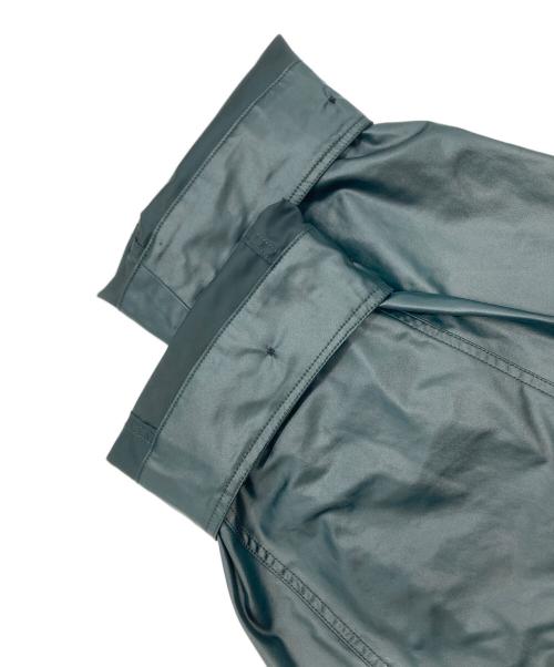 YOKE（ヨーク）YOKE (ヨーク) LEATHER-LIKE CAR COAT ディープグリーン サイズ:2の古着・服飾アイテム