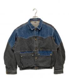 orSlow×BEAMS（オアスロウ×ビームス）の古着「Martys デニム ブルゾン」｜ブラック×インディゴ