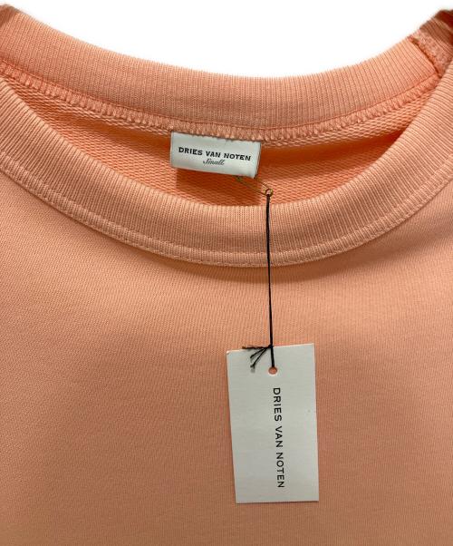 DRIES VAN NOTEN（ドリスヴァンノッテン）DRIES VAN NOTEN (ドリスヴァンノッテン) オーバーサイズスウェット ピンク サイズ:Sの古着・服飾アイテム