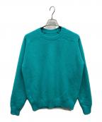 cash&barbaキャッシュ&バルバ）の古着「キャッシュベイビー クルーネック」｜ブルー