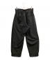 itochi (イトチ) Polyester Linon pleated track pants ブラック サイズ:Free：12000円