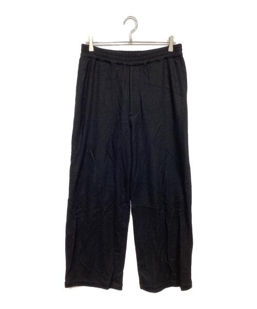 Graphpaper（グラフペーパー）Graphpaper (グラフペーパー) Wool Smooth Flannel Easy Wide Pants ブラック サイズ:1の古着・服飾アイテム