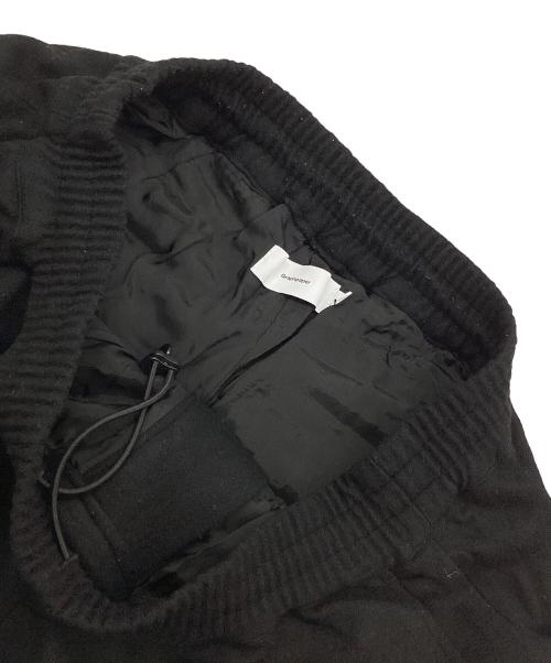 Graphpaper（グラフペーパー）Graphpaper (グラフペーパー) Wool Smooth Flannel Easy Wide Pants ブラック サイズ:1の古着・服飾アイテム