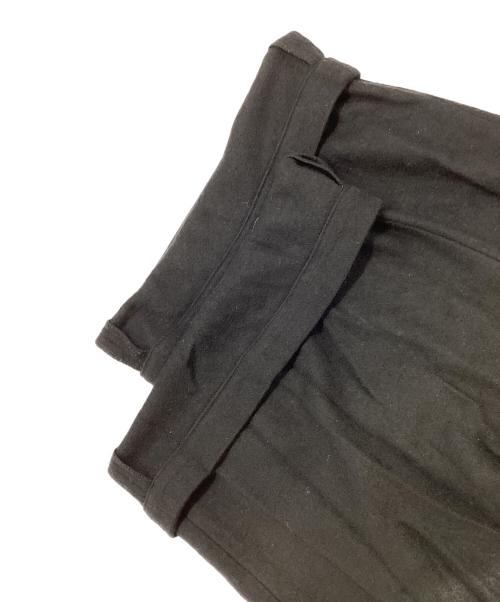 Graphpaper（グラフペーパー）Graphpaper (グラフペーパー) Wool Smooth Flannel Easy Wide Pants ブラック サイズ:1の古着・服飾アイテム
