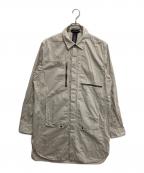 STONE ISLAND SHADOW PROJECTストーンアイランド シャドウプロジェクト）の古着「ロングシャツコート」｜ベージュ