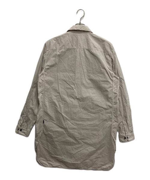 STONE ISLAND SHADOW PROJECT（ストーンアイランド シャドウプロジェクト）STONE ISLAND SHADOW PROJECT (ストーンアイランド シャドウプロジェクト) ロングシャツコート ベージュ サイズ:Lの古着・服飾アイテム