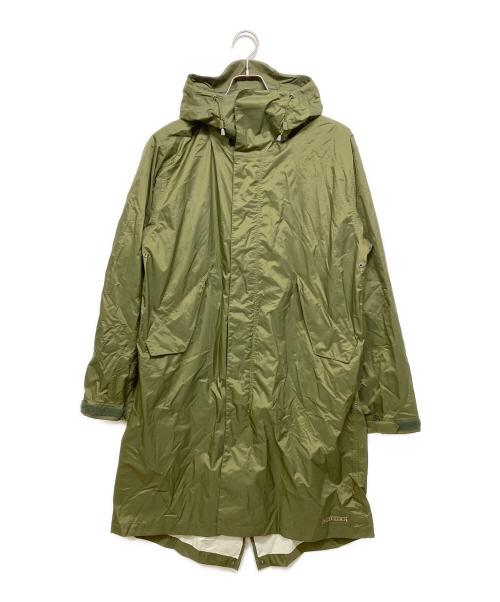 MARMOT（マーモット）Marmot (マーモット) BEAMS (ビームス) シャワーモッズコート オリーブ サイズ:Mの古着・服飾アイテム