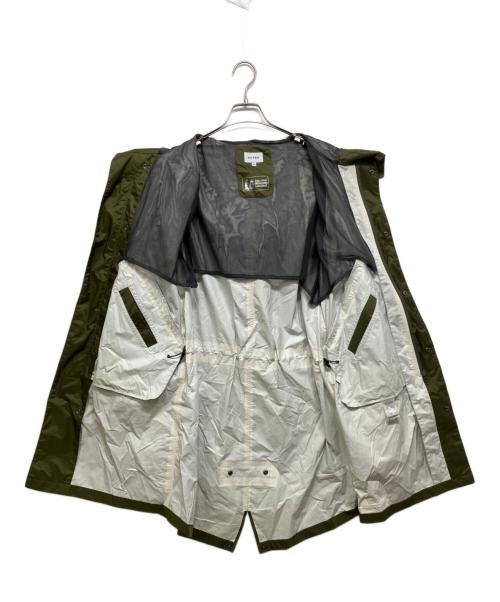MARMOT（マーモット）Marmot (マーモット) BEAMS (ビームス) シャワーモッズコート オリーブ サイズ:Mの古着・服飾アイテム