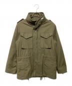HOUSTONヒューストン）の古着「M65ライナー付ジャケット」｜カーキ