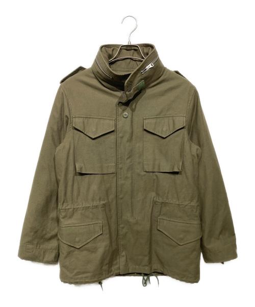 HOUSTON（ヒューストン）HOUSTON (ヒューストン) M65ライナー付ジャケット カーキ サイズ:Sの古着・服飾アイテム