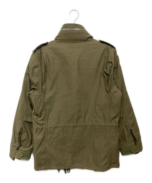 HOUSTON（ヒューストン）HOUSTON (ヒューストン) M65ライナー付ジャケット カーキ サイズ:Sの古着・服飾アイテム
