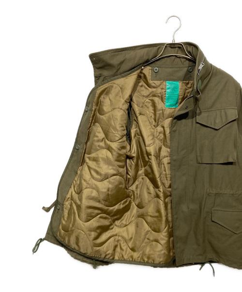HOUSTON（ヒューストン）HOUSTON (ヒューストン) M65ライナー付ジャケット カーキ サイズ:Sの古着・服飾アイテム