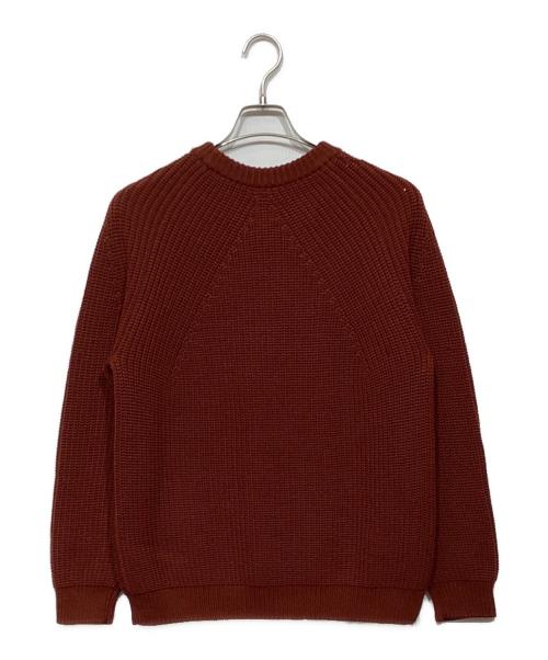 BATONER（バトナ―）BATONER (バトナ―) SIGNATURE CREW NECK BN-22FM-030 ブラウン サイズ:2の古着・服飾アイテム