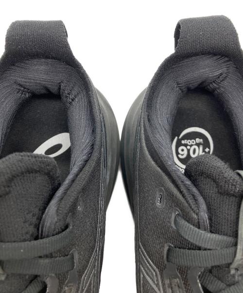 asics（アシックス）asics (アシックス) GEL-NIMBUS ブラック サイズ:26㎝の古着・服飾アイテム