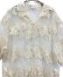 CLANE (クラネ) SHEER FLOWER LACE SHIRTS アイボリー サイズ:2：10000円