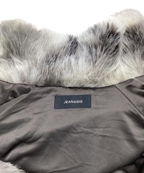 JEANASIS（ジーナシス）JEANASIS (ジーナシス) MIXカラーファーブルゾン　JS071661SL ベージュ サイズ:Fの古着・服飾アイテム