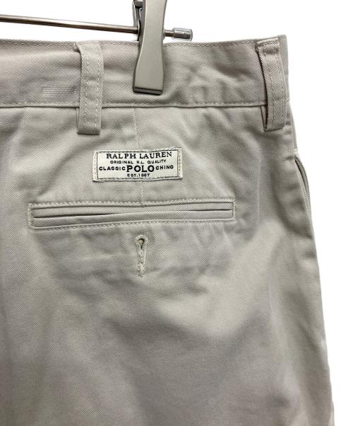 POLO RALPH LAUREN（ポロ・ラルフローレン）POLO RALPH LAUREN (ポロ・ラルフローレン) ショートパンツ ベージュ サイズ:35の古着・服飾アイテム