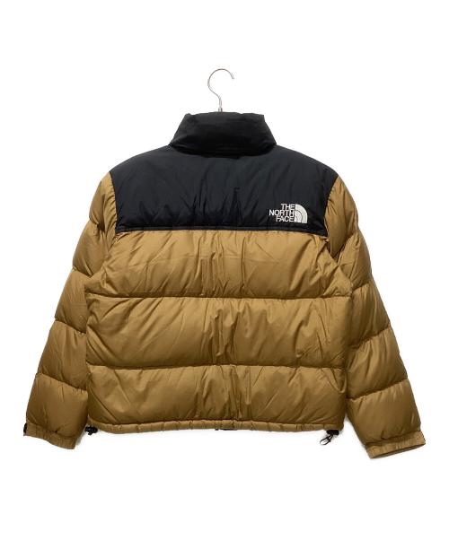 THE NORTH FACE（ザ ノース フェイス）THE NORTH FACE (ザ ノース フェイス) ショート ヌプシジャケット ブラウン×ブラック サイズ:Lの古着・服飾アイテム