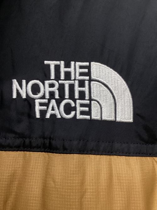 THE NORTH FACE（ザ ノース フェイス）THE NORTH FACE (ザ ノース フェイス) ショート ヌプシジャケット ブラウン×ブラック サイズ:Lの古着・服飾アイテム