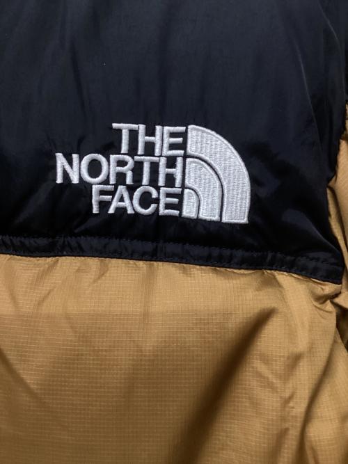 THE NORTH FACE（ザ ノース フェイス）THE NORTH FACE (ザ ノース フェイス) ショート ヌプシジャケット ブラウン×ブラック サイズ:Lの古着・服飾アイテム