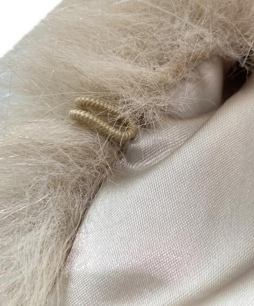 1er Arrondissement（プルミエ アロンディスモン）1er Arrondissement (プルミエ アロンディスモン) ECOPELファーショートコート ブラウン サイズ:36の古着・服飾アイテム