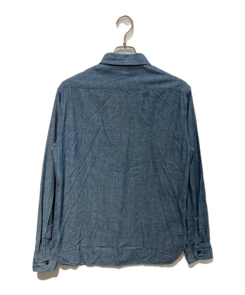 RRL（ダブルアールエル）RRL (ダブルアールエル) シャンブレーシャツ インディゴ サイズ:Mの古着・服飾アイテム