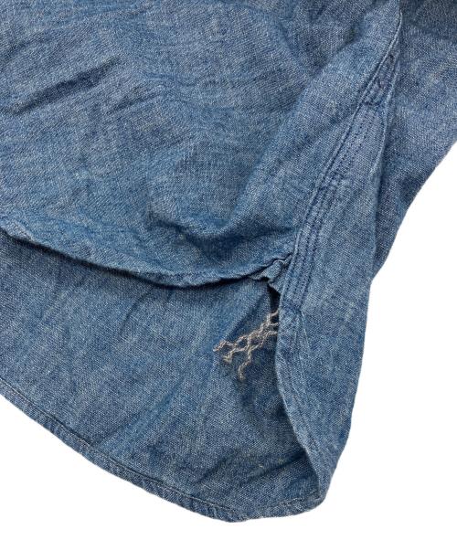 RRL（ダブルアールエル）RRL (ダブルアールエル) シャンブレーシャツ インディゴ サイズ:Mの古着・服飾アイテム