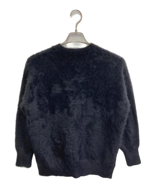 UNITED ARROWS（ユナイテッドアローズ）UNITED ARROWS (ユナイテッドアローズ) 24FW フォックスカシミヤ クルーネック ニット ブラック サイズ:FREEの古着・服飾アイテム
