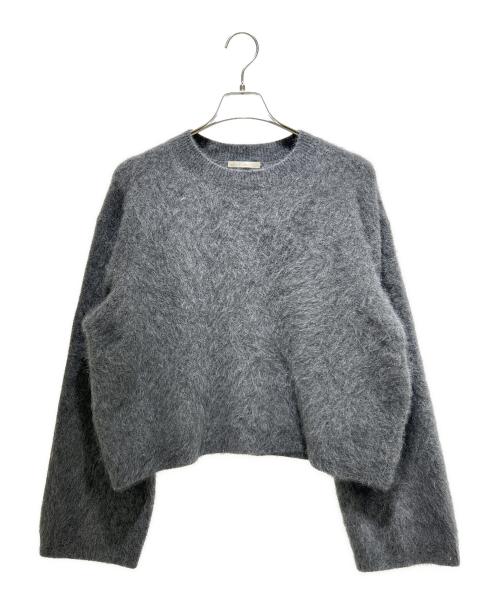 Plage（プラージュ）Plage (プラージュ) Fur Essential ニット グレー サイズ:FREEの古着・服飾アイテム