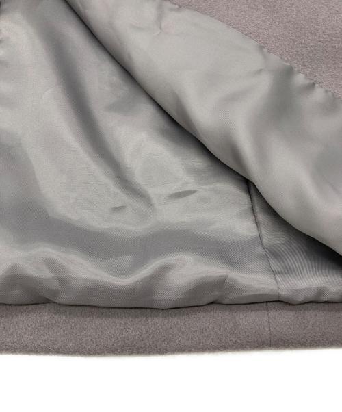 INDIVI（インディヴィ）INDIVI (インディヴィ) ウール100％チェスターコート グレー サイズ:38の古着・服飾アイテム