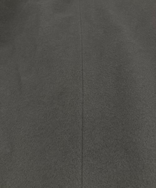 INDIVI（インディヴィ）INDIVI (インディヴィ) ウール100％チェスターコート グレー サイズ:38の古着・服飾アイテム